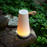 Uma Mini Portable Table Lamp in garden