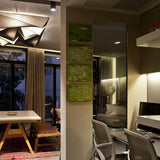 White Medium Ukiyo Ceiling Light by Axo Light