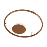 Rust Brown U-Light ADA Surface Mount Wall/Ceiling Light by Page One