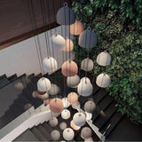 Urban Concrete Suspension in stairway