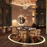 Fedora LED Pendant by AXO Light, Color: Rose Gold-Cangini & Tucci, Bronze, Chrome, , | Casa Di Luce Lighting