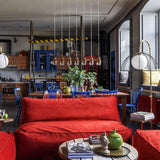 Fedora 7 Light Pendant by AXO Light, Color: Rose Gold-Cangini & Tucci, Bronze, Chrome, , | Casa Di Luce Lighting