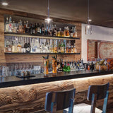 Crystal Medium Spillray Pendant in Bar