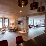 Metallic Bronze Large Spillray Pendant in Bar