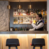 Metallic Bronze Large Spillray Pendant in Bar