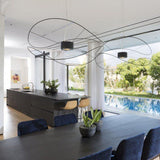 Hoops Chandelier by AXO Light, Finish: White, Gold, Black, Size: Small, Medium, Large, X-Large, | Casa Di Luce Lighting