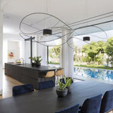 Hoops Chandelier by AXO Light, Finish: White, Gold, Black, Size: Small, Medium, Large, X-Large, | Casa Di Luce Lighting
