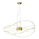 Hoops Chandelier by AXO Light, Finish: White, Size: Small, | Casa Di Luce Lighting