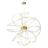 Hoops Chandelier by AXO Light, Finish: White, Gold, Black, Size: Small, Medium, Large, X-Large, | Casa Di Luce Lighting