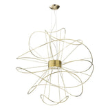 Hoops Chandelier by AXO Light, Finish: White, Gold, Black, Size: Small, Medium, Large, X-Large, | Casa Di Luce Lighting