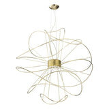 Hoops Chandelier by AXO Light, Finish: Gold, Size: X-Large, | Casa Di Luce Lighting
