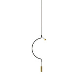 Liaison USLIAIX 1 Suspension by AXO Light, Finish: Black/Black, Black/Matt Gold-Axo Light, Matt Gold/Black-Axo Light, Size: Small, Medium, Large, | Casa Di Luce Lighting