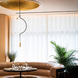 Liaison USLIAIX 1 Suspension by AXO Light, Finish: Black/Black, Black/Matt Gold-Axo Light, Matt Gold/Black-Axo Light, Size: Small, Medium, Large, | Casa Di Luce Lighting