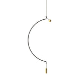 Liaison USLIAIX 1 Suspension by AXO Light, Finish: Black/Black, Black/Matt Gold-Axo Light, Matt Gold/Black-Axo Light, Size: Small, Medium, Large, | Casa Di Luce Lighting