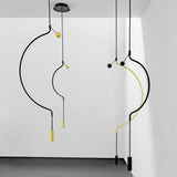 Liaison USLIAIX 1 Suspension by AXO Light, Finish: Black/Black, Black/Matt Gold-Axo Light, Matt Gold/Black-Axo Light, Size: Small, Medium, Large, | Casa Di Luce Lighting