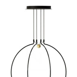 Liaison USLIAIX 4 Suspension by AXO Light, Finish: Black/Black, Black/Matt Gold-Axo Light, Matt Gold/Black-Axo Light, Size: Small, Medium, Large, | Casa Di Luce Lighting