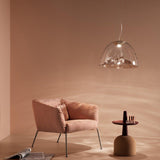 Mountain View Pendant by AXO Light, Finish: Crystal/Chrome-Axo Light, Amber/Gold-Axo Light, Crystal/Gold-Axo Light, Grey/Chrome-Axo Light, , | Casa Di Luce Lighting