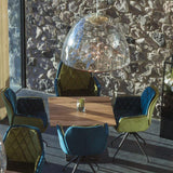 Mountain View Pendant by AXO Light, Finish: Crystal/Chrome-Axo Light, Amber/Gold-Axo Light, Crystal/Gold-Axo Light, Grey/Chrome-Axo Light, , | Casa Di Luce Lighting