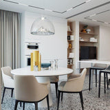 Mountain View Pendant by AXO Light, Finish: Crystal/Chrome-Axo Light, Amber/Gold-Axo Light, Crystal/Gold-Axo Light, Grey/Chrome-Axo Light, , | Casa Di Luce Lighting