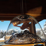 Mountain View Pendant by AXO Light, Finish: Crystal/Chrome-Axo Light, Amber/Gold-Axo Light, Crystal/Gold-Axo Light, Grey/Chrome-Axo Light, , | Casa Di Luce Lighting