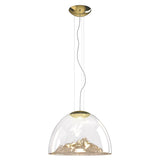 Mountain View Pendant by AXO Light, Finish: Crystal/Chrome-Axo Light, Amber/Gold-Axo Light, Crystal/Gold-Axo Light, Grey/Chrome-Axo Light, , | Casa Di Luce Lighting