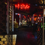 Red Spillray 20 Chandelier by Axo Light