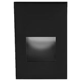 LEDme LED200 Step and Wall Light by W.A.C. Lighting, Finish: Black on Aluminum, Nickel Brushed, Bronze on Aluminum, Steel Stainless, White on Aluminum, Light Option: 120 Volt LED, 277 Volt LED, Color Temperature: Amber, Blue, Red, White | Casa Di Luce Lighting