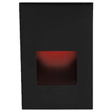 LEDme LED200 Step and Wall Light by W.A.C. Lighting, Finish: Black on Aluminum, Nickel Brushed, Bronze on Aluminum, Steel Stainless, White on Aluminum, Light Option: 120 Volt LED, 277 Volt LED, Color Temperature: Amber, Blue, Red, White | Casa Di Luce Lighting