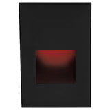 LEDme LED200 Step and Wall Light by W.A.C. Lighting, Finish: Black on Aluminum, Nickel Brushed, Bronze on Aluminum, Steel Stainless, White on Aluminum, Light Option: 120 Volt LED, 277 Volt LED, Color Temperature: Amber, Blue, Red, White | Casa Di Luce Lighting