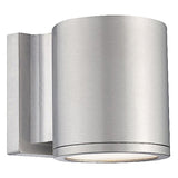 Brushed Aluminum Tube Indoor/Outdoor LED Wall Sconce by WAC Lighting