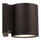 Bronze Tube Indoor/Outdoor LED Wall Sconce by WAC Lighting