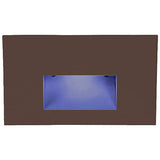LEDme LED100 Step and Wall Light by W.A.C. Lighting, Finish: Bronze on Brass, Black on Aluminum, Nickel Brushed, Bronze on Aluminum, Graphite on Aluminum, Steel Stainless, White on Aluminum, Light Option: 120 Volt LED, 277 Volt LED, Color Temperature: Amber, Blue, Red, White | Casa Di Luce Lighting