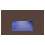 LEDme LED100 Step and Wall Light by W.A.C. Lighting, Finish: Bronze on Aluminum, Light Option: 120 Volt LED, Color Temperature: Blue | Casa Di Luce Lighting
