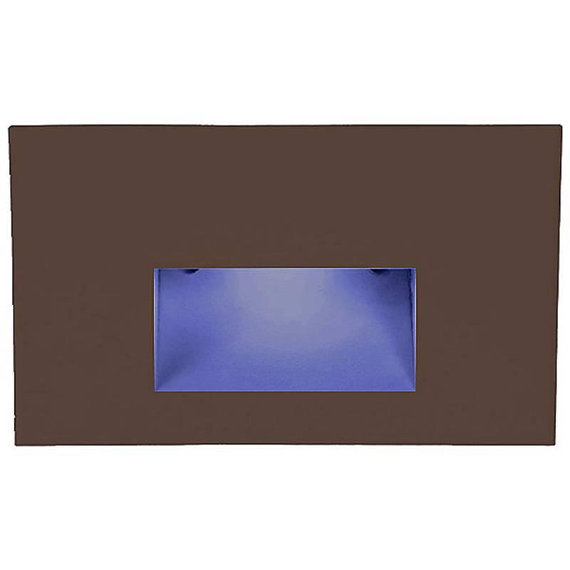 LEDme LED100 Step and Wall Light by W.A.C. Lighting, Finish: Bronze on Aluminum, Light Option: 277 Volt LED, Color Temperature: Blue | Casa Di Luce Lighting