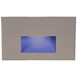 LEDme LED100 Step and Wall Light by W.A.C. Lighting, Finish: Bronze on Brass, Black on Aluminum, Nickel Brushed, Bronze on Aluminum, Graphite on Aluminum, Steel Stainless, White on Aluminum, Light Option: 120 Volt LED, 277 Volt LED, Color Temperature: Amber, Blue, Red, White | Casa Di Luce Lighting