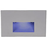 LEDme LED100 Step and Wall Light by W.A.C. Lighting, Finish: Bronze on Brass, Black on Aluminum, Nickel Brushed, Bronze on Aluminum, Graphite on Aluminum, Steel Stainless, White on Aluminum, Light Option: 120 Volt LED, 277 Volt LED, Color Temperature: Amber, Blue, Red, White | Casa Di Luce Lighting