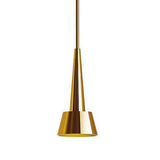 Brushed Brass Rocket dweLED Pendant Details by WAC Lighting