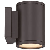 Bronze Tube Indoor/Outdoor LED Wall Sconce by WAC Lighting