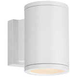 White Tube Indoor/Outdoor LED Wall Sconce by WAC Lighting