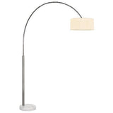 Arc Shade Floor Lamp by Sonneman, Color: Black, White, , | Casa Di Luce Lighting