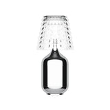 Chrome Valentina Cordless Table Lamp by Lodes Studio Italia Design