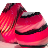 Loft Variegato Table Lamp by Murano Arte, Sizes: Medium, Large, Color: Red, Grey, | Casa Di Luce Lighting