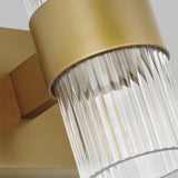 Burnished Brass Geneva Sconce