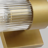 Burnished Brass Geneva Linear Sconce