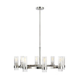 Polished Nickel Geneva Chandelier