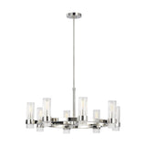 Polished Nickel Geneva Chandelier