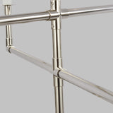 Medium Polished Nickel Bayview Chandelier