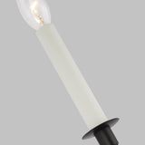 Left Aged Iron Bayview Double Sconce