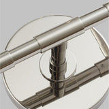 Left Polished Nickel Bayview Double Sconce