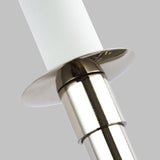 Right Polished Nickel Bayview Double Sconce